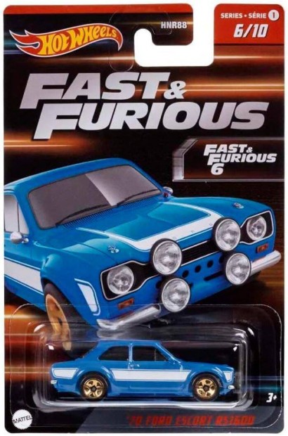 Hot Wheels F&F-Ford Escort elad