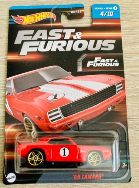 Hot Wheels-F&F '69 Camaro elad