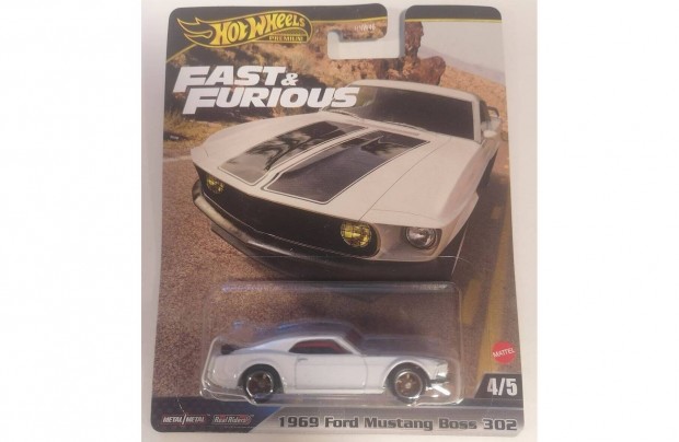 Hot Wheels Fast & Furious 1969 Ford Mustang Boss 302