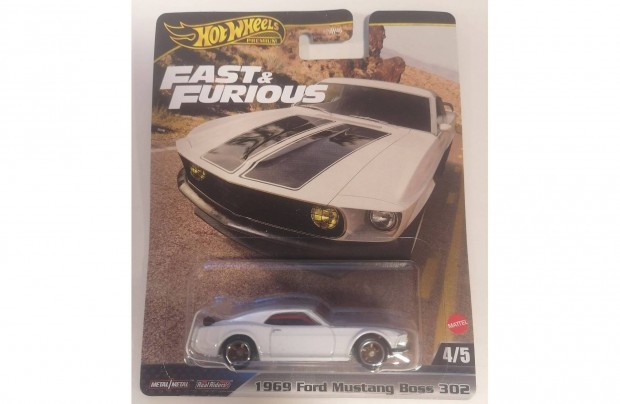 Hot Wheels Fast & Furious 1969 Ford Mustang Boss 302