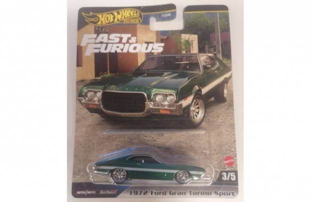 Hot Wheels Fast & Furious 1972 Ford Gran Torino Sport