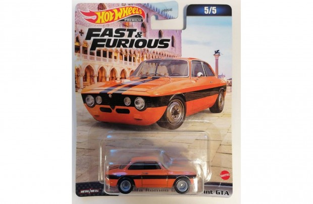 Hot Wheels Fast & Furious Alfa Romeo Giulia Sprint GTA