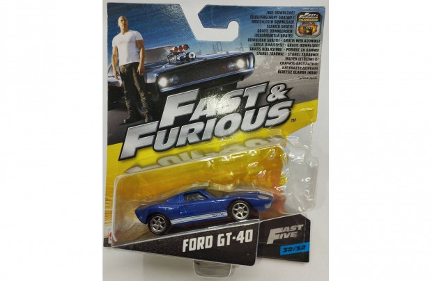 Hot Wheels Fast & Furious Ford GT-40 1/55