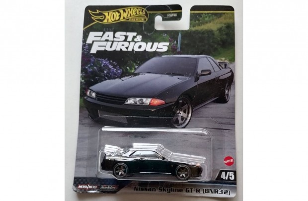 Hot Wheels Fast & Furious Nissan Skyline GT-R (BNR32)