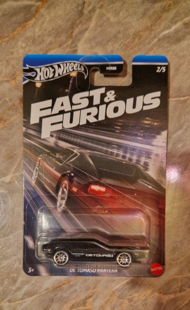 Hot Wheels Fast and Furious De Tomaso Pantera Kisaut