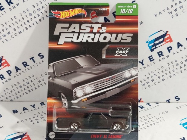 Hot Wheels Fast and Furious - Hallos iramban 10/10 - Chevrolet El Ca