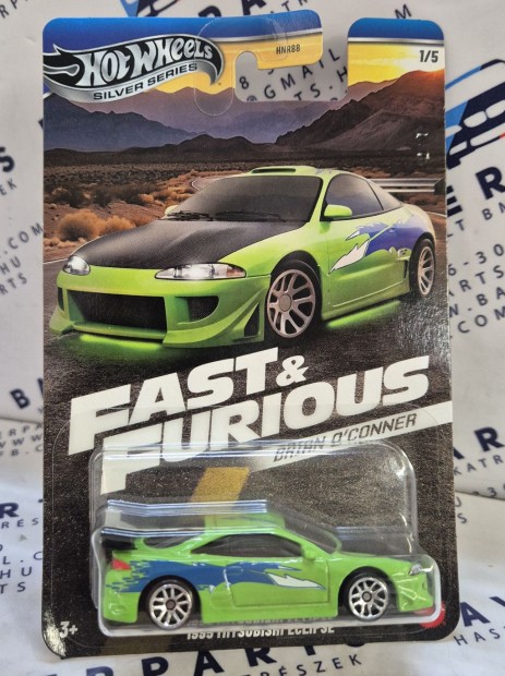 Hot Wheels Fast and Furious - Hallos iramban 1/5 - 1995 Mitsubishi E