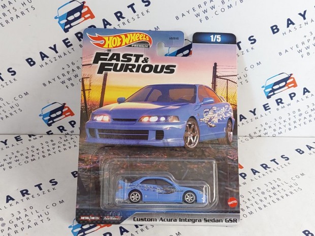 Hot Wheels Fast and Furious - Hallos iramban 1/5 - Custom Acura Hond