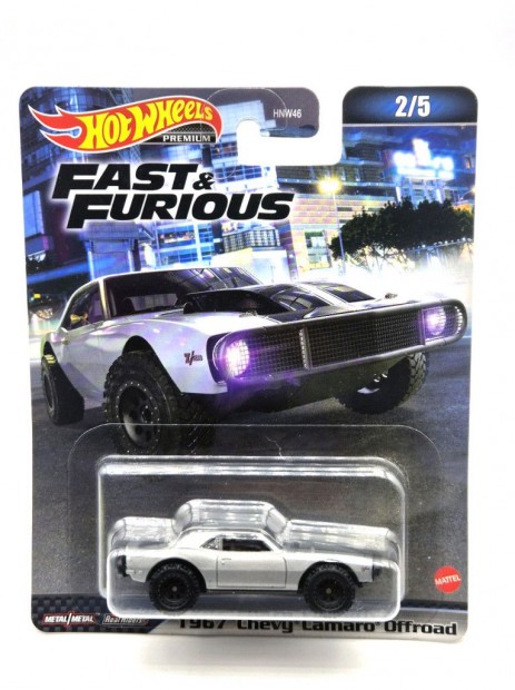 Hot Wheels Fast and Furious - Halálos iramban 2/5 - Chevrolet Camaro