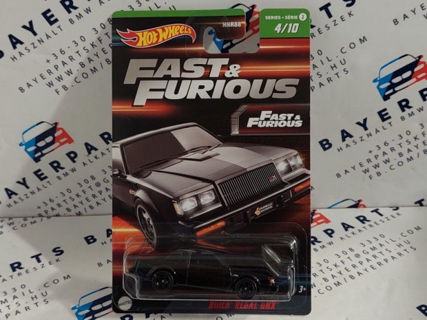 Hot Wheels Fast and Furious - Hallos iramban 4/10 - Buick Regal GSX