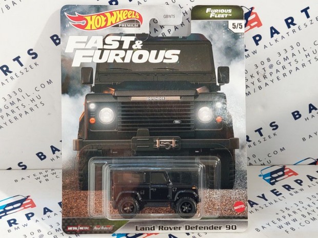 Hot Wheels Fast and Furious - Hallos iramban 5/5 - Land Rover Defend