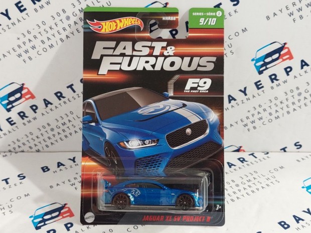 Hot Wheels Fast and Furious - Hallos iramban - Jaguar XE SV Project