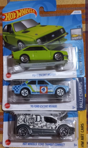 Hot Wheels Ford Escort, Transit Connect