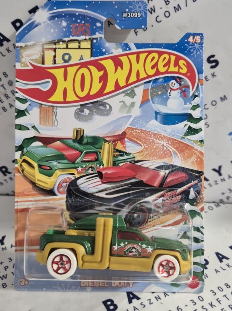 Hot Wheels Happy New Year 2025 - Diesel Duty -  Hot Wheels - 1:64