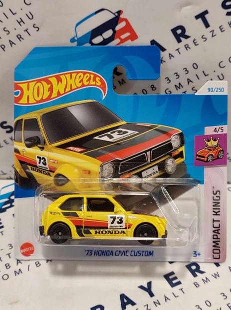 Hot Wheels Honda Civic Custom (1973) - Compact Kings 4/5 - 90/250