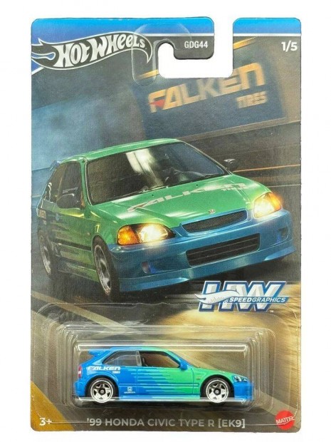 Hot Wheels-Honda Civic Falken elad