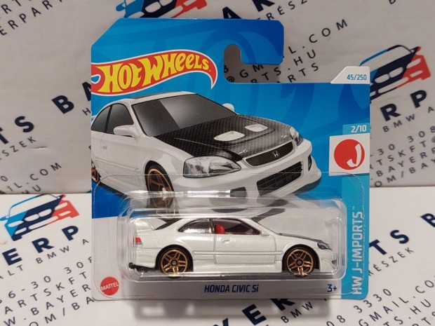 Hot Wheels Honda Civic Si - HW J-Imports 2/10 - 45/250 -  Hot Wheels