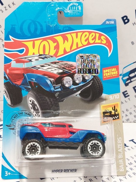 Hot Wheels Hyper Rocker - Baja Blazers 9/10 - 29/250 - hossz krtys