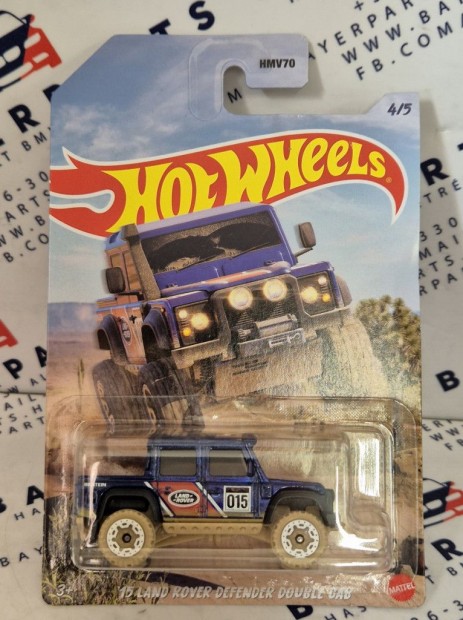 Hot Wheels Land Rover Defender Double Cab (2015) -  Hot Wheels - 1:64