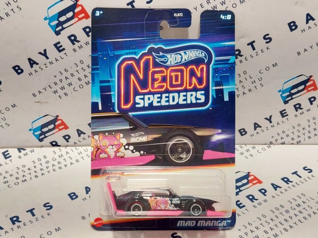 Hot Wheels Mad Manga - Neon Speeders -  Hot Wheels - 1:64