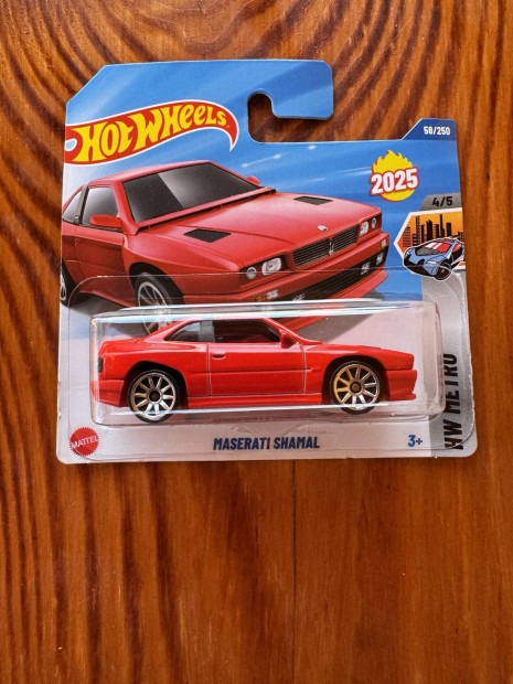 Hot Wheels Maserati Shamal modellaut