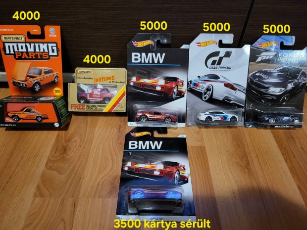 Hot Wheels Matchbox Audi BMW Mercedes stb kisaut gyjtemny 