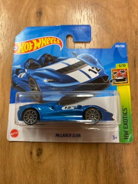 Hot Wheels Mclaren Elva (Hcx54)