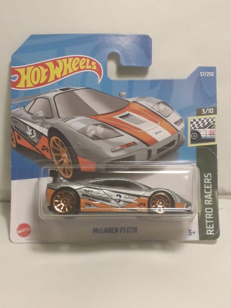 Hot Wheels Mclaren F1 GTR (silver) 2022