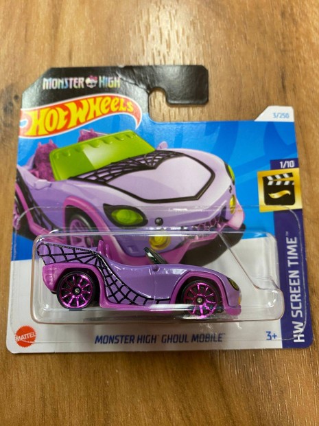 Hot Wheels Monster High Ghoul Mobile (Hry45)