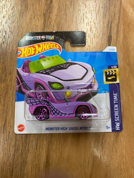 Hot Wheels Monster High Ghoul Mobile (Hry45)