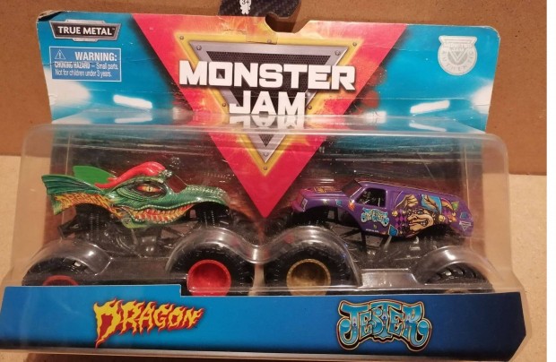 Hot Wheels Monster Jam jtkaut - Dragon + Jester