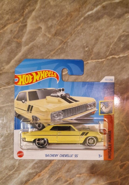 Hot Wheels Muscle Mania Chevy Chevelle SS 1964 Kisaut