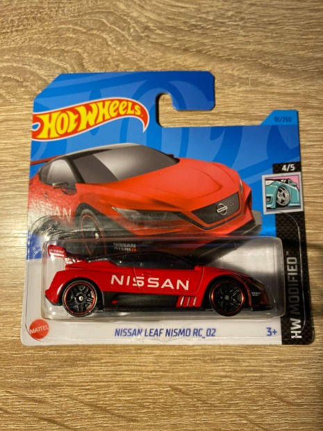 Hot Wheels Nissan Leaf Nismo RC_02 (piros) (Hkh86)