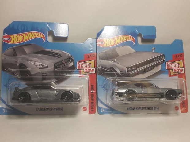 Hot Wheels Nissan Skyline GT-R Then and Now pair (gray) 2021