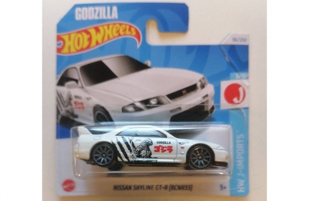 Hot Wheels Nissan Skyline GT-R (Bcnr33) Godzilla