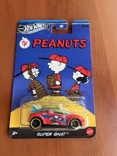 Hot Wheels Peanuts 3/5 Super Gnat Új
