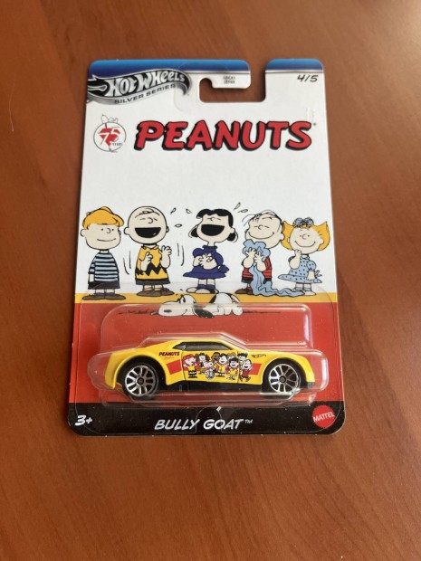 Hot Wheels Peanuts 4/5 Bully Goat Új