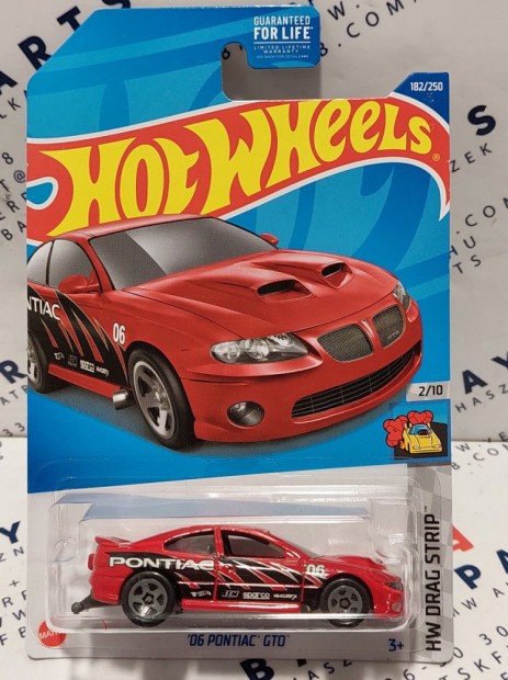 Hot Wheels Pontiac GTO (2006) - HW Drag Strip 2/10 - 182/250 - hossz