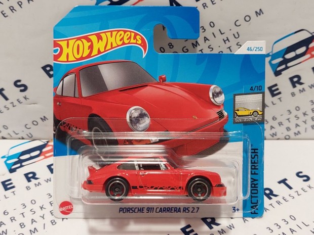 Hot Wheels Porsche 911 Carrera RS 2.7 - Factory Fresh 4/10 - 46/250 -