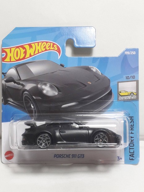 Hot Wheels Porsche 911 GT3 (black) 2022