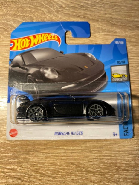 Hot Wheels Porsche 911 GT3 (fekete) (Hcx85)
