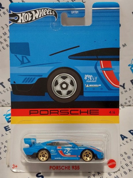 Hot Wheels Porsche 935 4/6 - hossz krtys