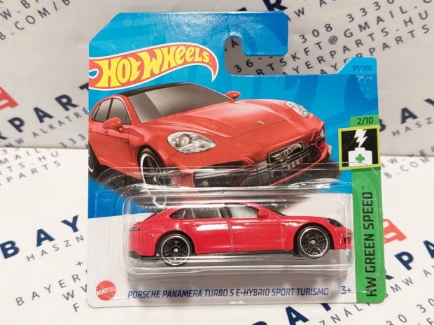 Hot Wheels Porsche Panamera Turbo S E-hybrid Sport Turismo - Green Sp