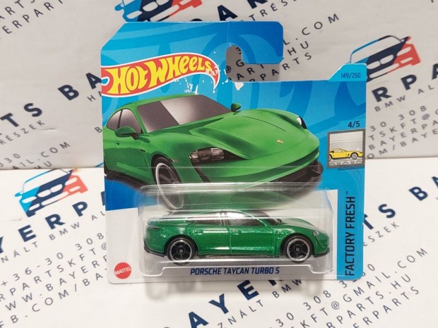 Hot Wheels Porsche Taycan Turbo S - Factory Fresh 4/5 - 149/250 -  Ho