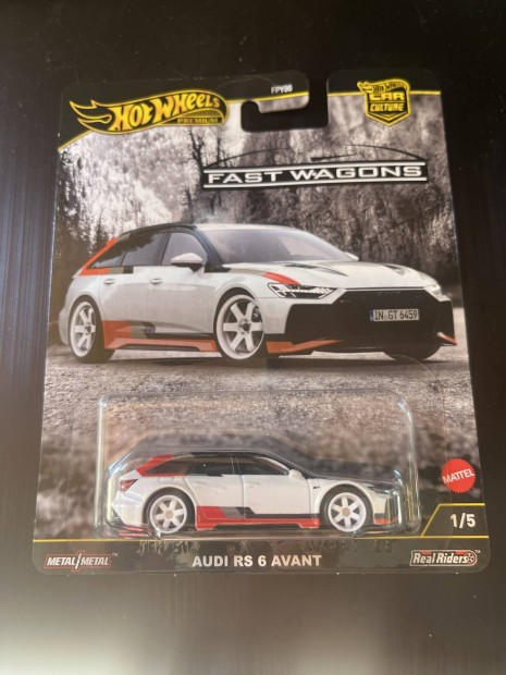 Hot Wheels Premium Audi RS 6 Avant Új