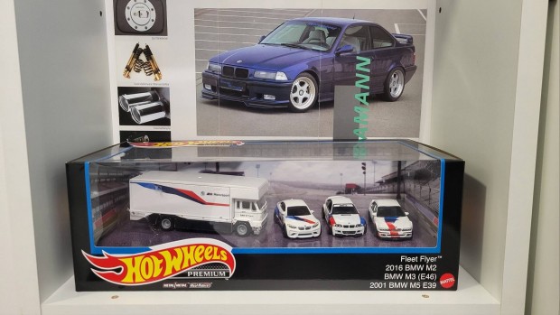 Hot Wheels Premium BMW ///M Team diorma