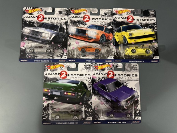 Hot Wheels Premium Car Culture Japan Historics 2 szett (2018)