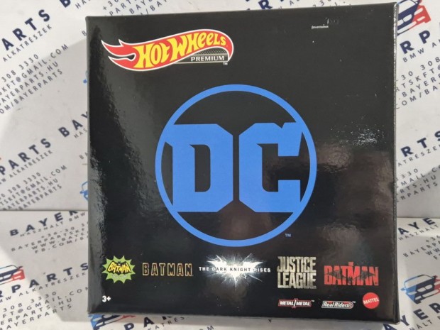 Hot Wheels Premium DC Batman 5 darabos dszdobozos szett -  Hot Wheel