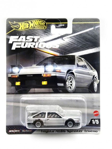 Hot Wheels Premium Fast and Furious - Halálos iramban 1/5 - Toyota AE