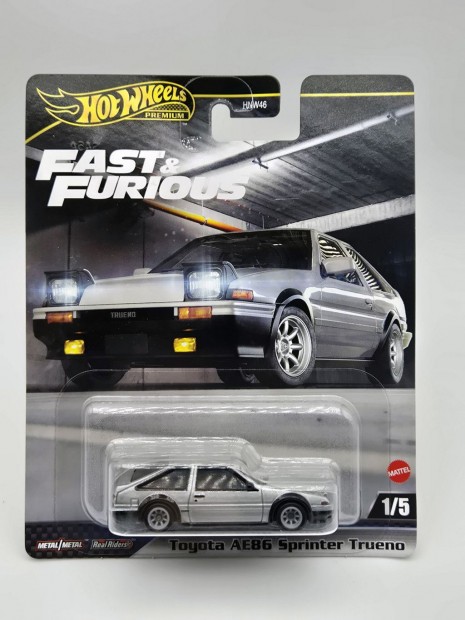 Hot Wheels Premium Fast and Furious - Halálos iramban 1/5 - Toyota AE